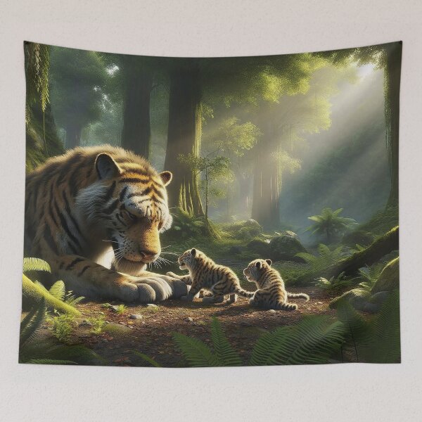 Item preview, Gentleness of the jungle designed and sold by Cerberus-Art.