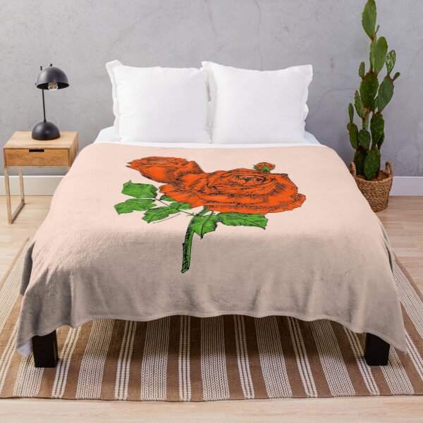 Item preview, Orange High-Centered Rose Bloom Very Full 40+ Petals In 3+ Rows designed and sold by Rachael Taylor.