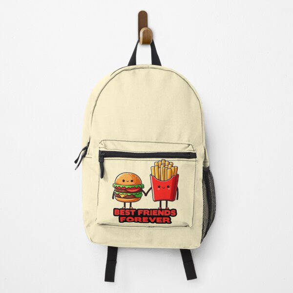 Item preview, Hamburger and French Fries Best Friends Forever designed and sold by plushism.