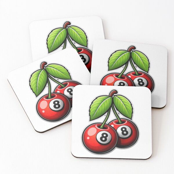 Item preview, Cherry shaped billiard ball size 8 designed and sold by catcraftss.