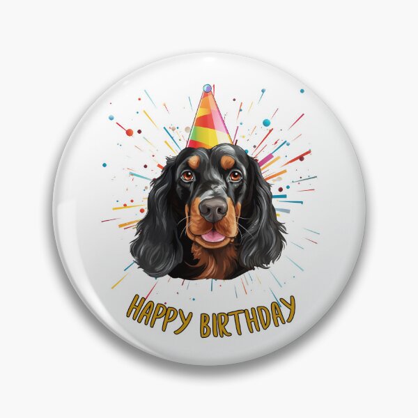Item preview, Birthday Gordon Setter - Happy Birthday! designed and sold by wotsthis.