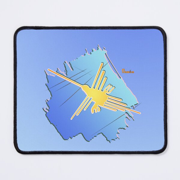 Item preview, Zany Nazca Geoglyph - The Hummingbird designed and sold by kernowerno.