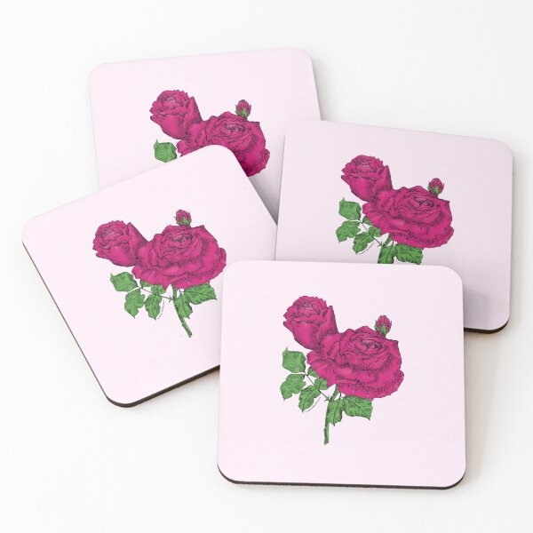 Item preview, Deep Pink High-Centered Rose Bloom Very Full 40+ Petals In 3+ Rows designed and sold by Rachael Taylor.