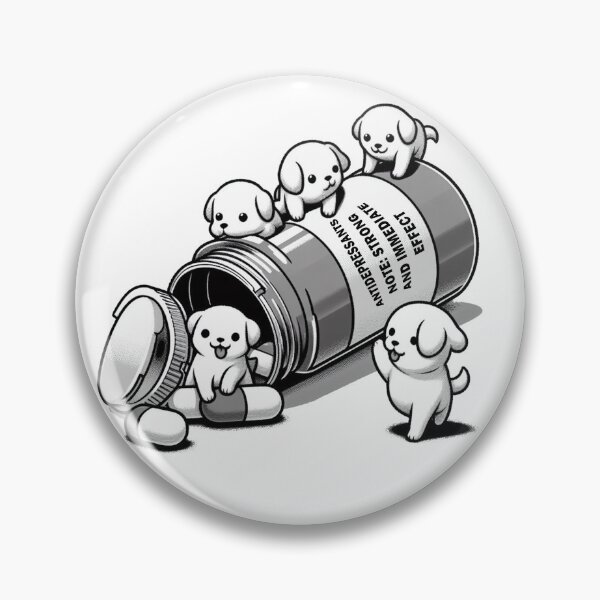 Item preview, Dog Antidepressants designed and sold by Echonn.