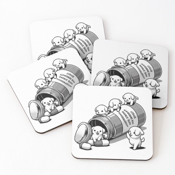 Item preview, Dog Antidepressants designed and sold by Echonn.