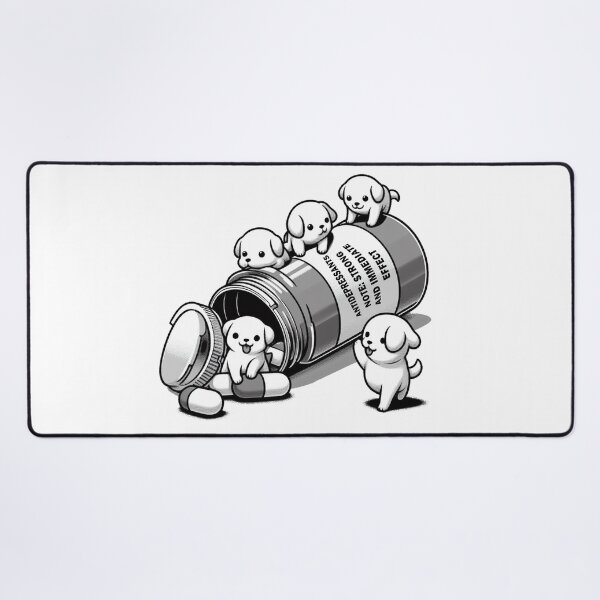 Item preview, Dog Antidepressants designed and sold by Echonn.