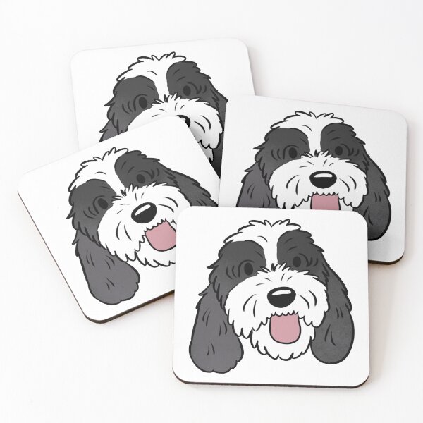 Item preview, Cute Petit basset griffon vendéen dog face  designed and sold by Yaragold.