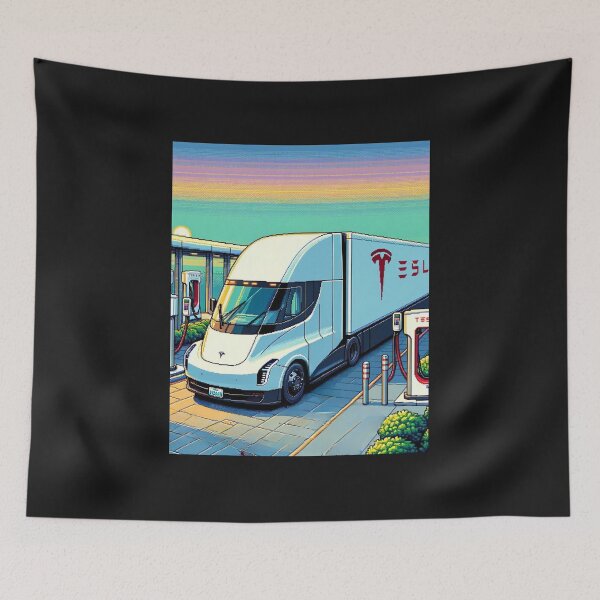 Item preview, Tesla semi designed and sold by TEEJAMBOREE.