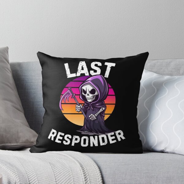 Item preview, Death Care Last Responder Grim Reaper Dark Humor Mortician designed and sold by BunBuntheDog-.