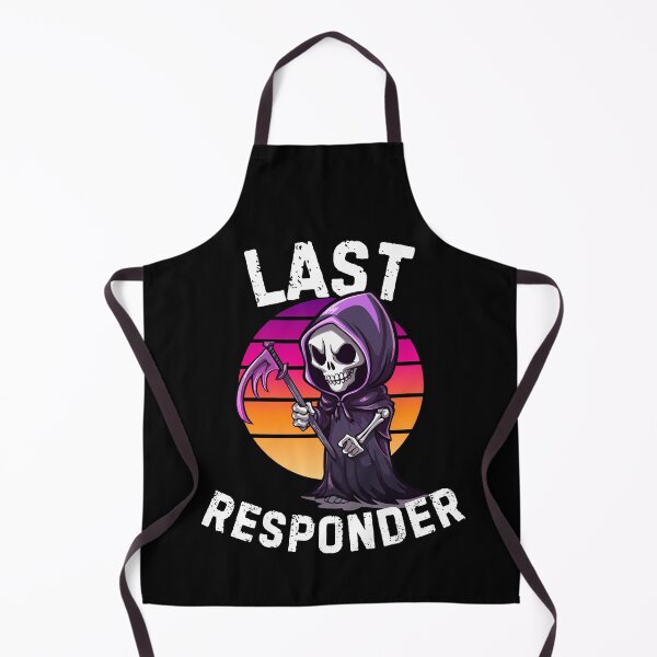 Item preview, Death Care Last Responder Grim Reaper Dark Humor Mortician designed and sold by BunBuntheDog-.