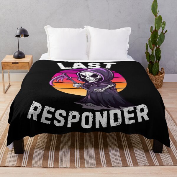 Item preview, Death Care Last Responder Grim Reaper Dark Humor Mortician designed and sold by BunBuntheDog-.