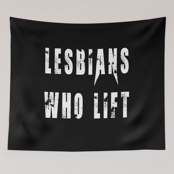 Item preview, Lesbians Who Lift - Lesbian Lifting - Gym Rat Lesbians designed and sold by LP.