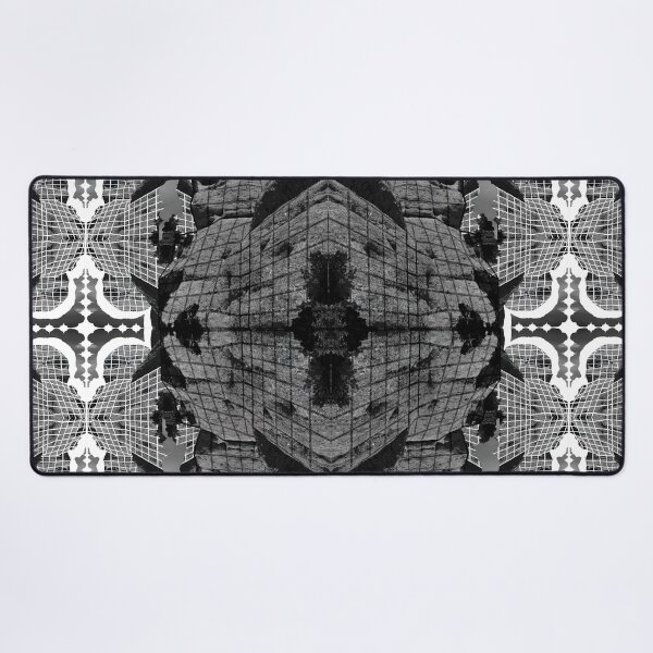 Item preview, Sky & Mountain, B&W , Nature Repeating Pattern #4 designed and sold by IdoFriedmanArt.