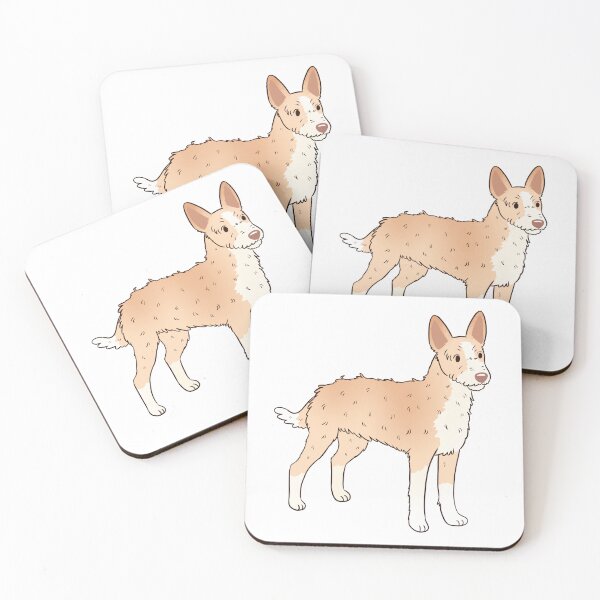 Item preview, Portuguese podengo pequeno dog art designed and sold by Yaragold.