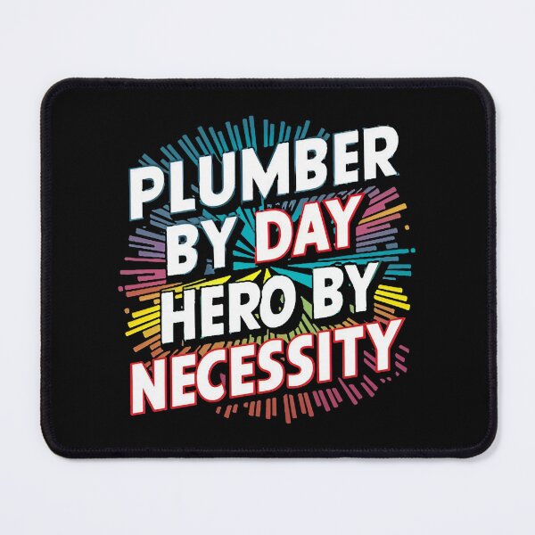 Item preview, Plumber By Day Hero By Necessity Plumber Birthday designed and sold by DomTeesHaven.