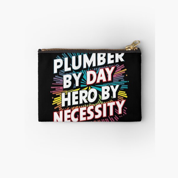 Item preview, Plumber By Day Hero By Necessity Plumber Birthday designed and sold by DomTeesHaven.