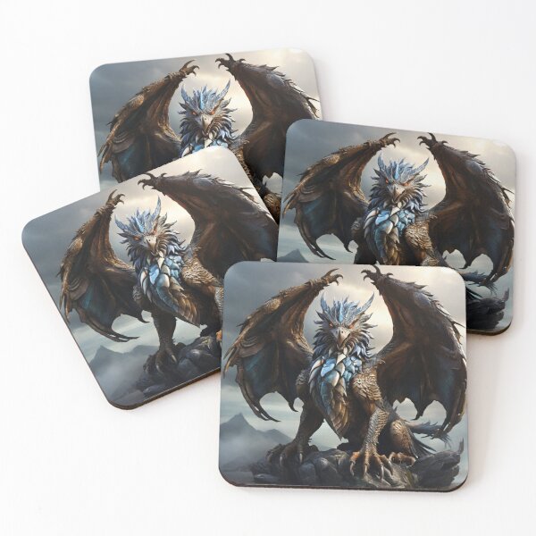 Item preview, Dragon Gryphon: Fusion of Wisdom and Ferocity designed and sold by MysticFable.