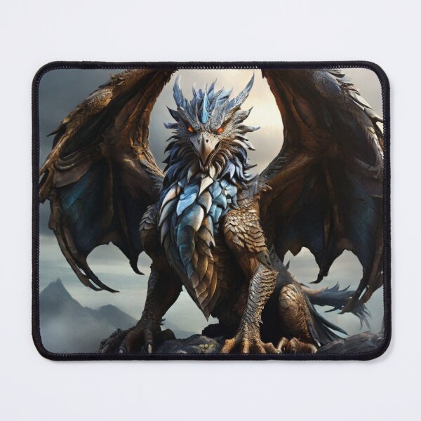 Item preview, Dragon Gryphon: Fusion of Wisdom and Ferocity designed and sold by MysticFable.