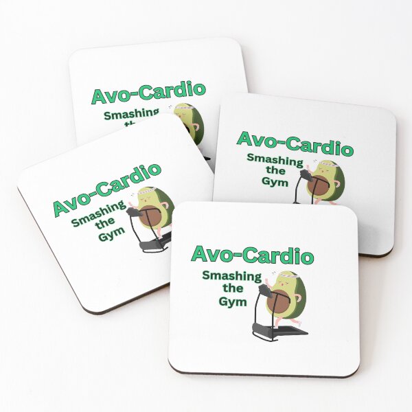 Item preview, Holy Guacamole, Avo-Cardio Smashing the Gym Tee,  Spread the Joy Gift designed and sold by Terry-Salsa.