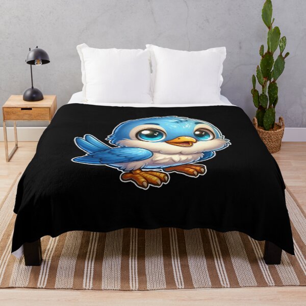Item preview, Cute blue bird designed and sold by InfiniteZone1.