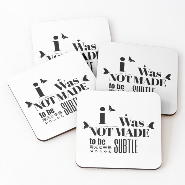 Item preview, i was not made to be subtle designed and sold by PopPizzazz.