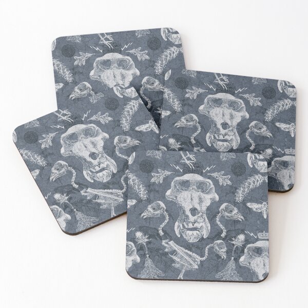 Item preview, Gothic Baboon Skull with Buzzard Skeleton and stuff designed and sold by AardvarkAnarchy.