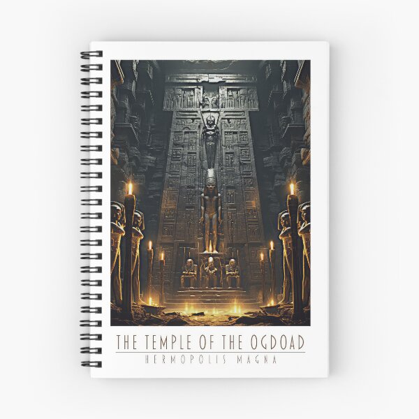 Item preview, The temple of the Ogdoad. designed and sold by danielplazas.