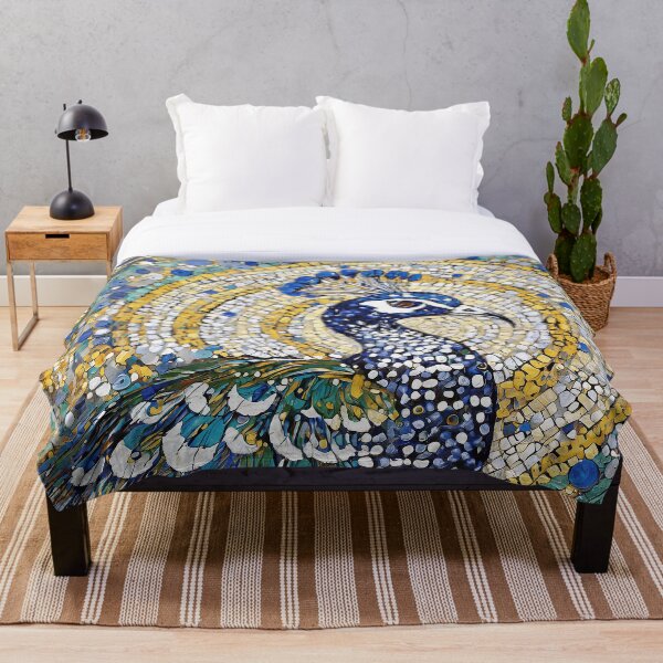Item preview, Peacock Dragon Mosaic designed and sold by Careful Disorder.