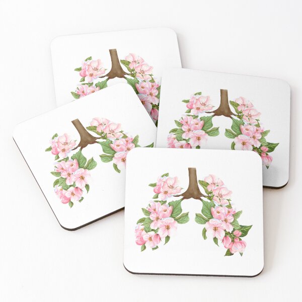 Item preview, "Lungs, flowers, rare diseases: title to a graphic" designed and sold by Slowianeczka.