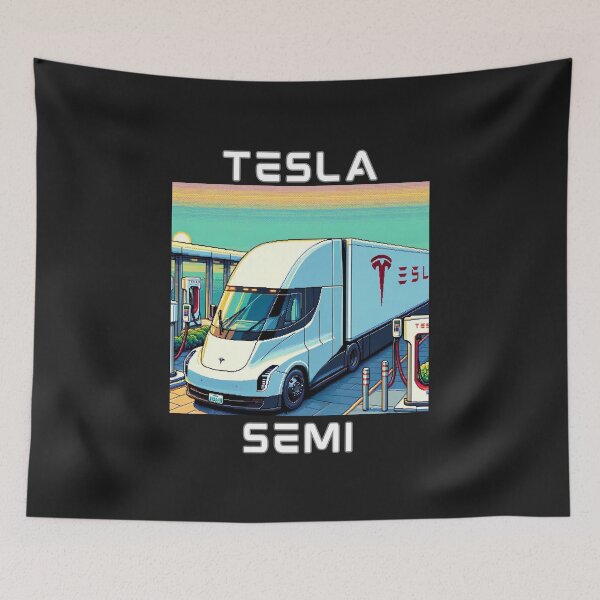 Item preview, Tesla semi designed and sold by TEEJAMBOREE.