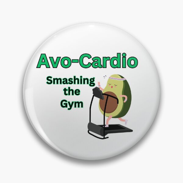 Item preview, Holy Guacamole, Avo-Cardio Smashing the Gym Tee,  Spread the Joy Gift designed and sold by Terry-Salsa.
