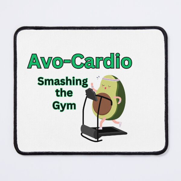 Item preview, Holy Guacamole, Avo-Cardio Smashing the Gym Tee,  Spread the Joy Gift designed and sold by Terry-Salsa.
