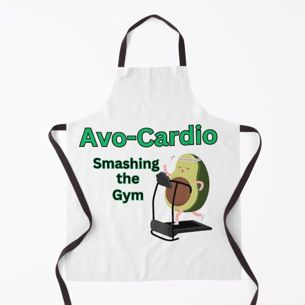 Item preview, Holy Guacamole, Avo-Cardio Smashing the Gym Tee,  Spread the Joy Gift designed and sold by Terry-Salsa.