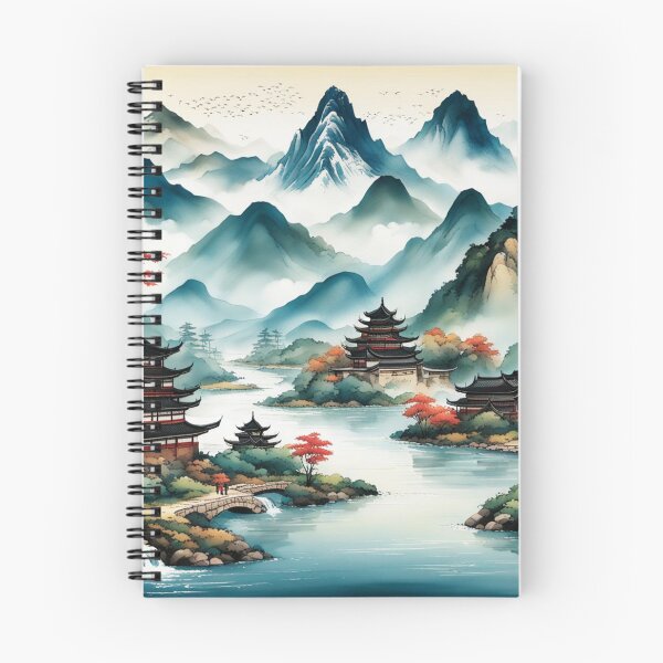 Item preview, Chinese mountain and river designed and sold by JackFreestone.