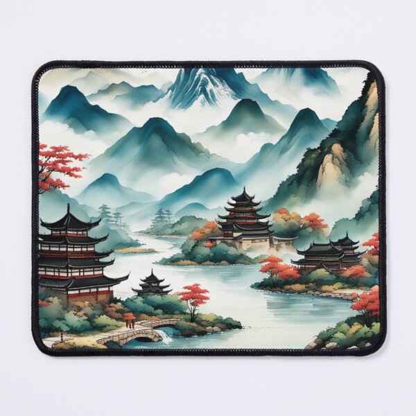 Item preview, Chinese mountain and river designed and sold by JackFreestone.