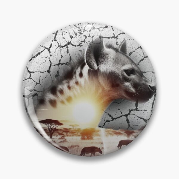 Item preview, hyena afrikan sunset  designed and sold by johnnyssandart.