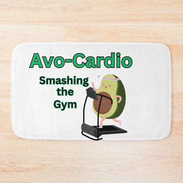 Item preview, Holy Guacamole, Avo-Cardio Smashing the Gym Tee,  Spread the Joy Gift designed and sold by Terry-Salsa.