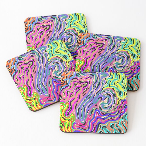 Item preview, Colourful Maze designed and sold by tianardesigns.