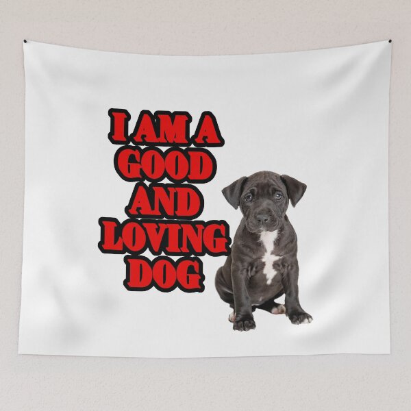 Item preview, I AM A LOVING DOG designed and sold by stickersrafisa.
