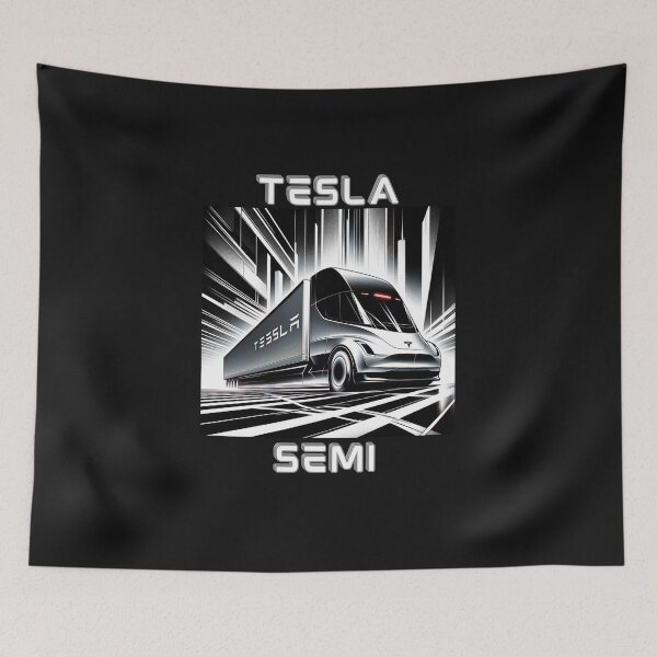 Item preview, Tesla semi designed and sold by TEEJAMBOREE.