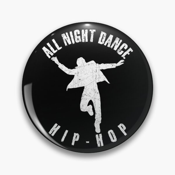 Item preview, White silhouette of a man dancing hip-hop designed and sold by HarridanCreates.
