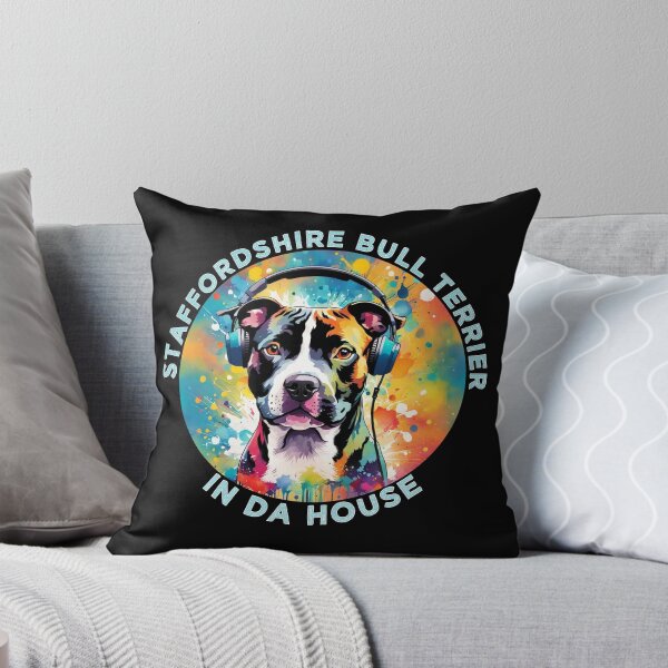 Item preview, STAFFY IN DA HOUSE SKY BLUE designed and sold by Marni Scofidio Desi9ns.