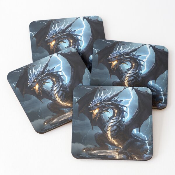 Item preview, Thunderstorm Drake: Master of Electric Fury designed and sold by MysticFable.