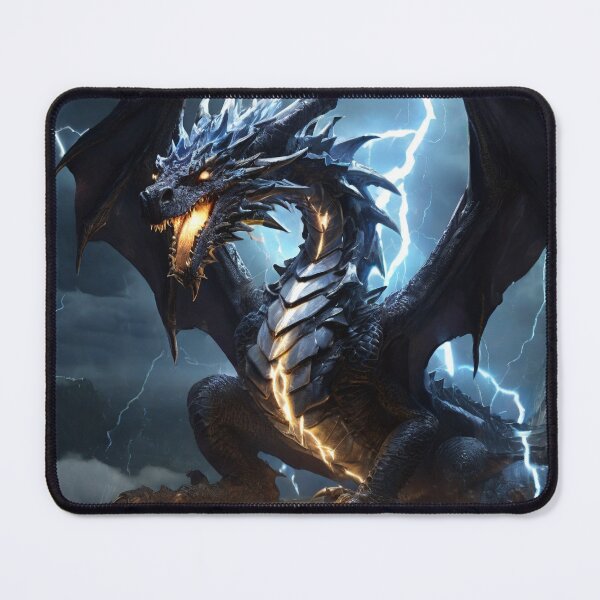 Item preview, Thunderstorm Drake: Master of Electric Fury designed and sold by MysticFable.