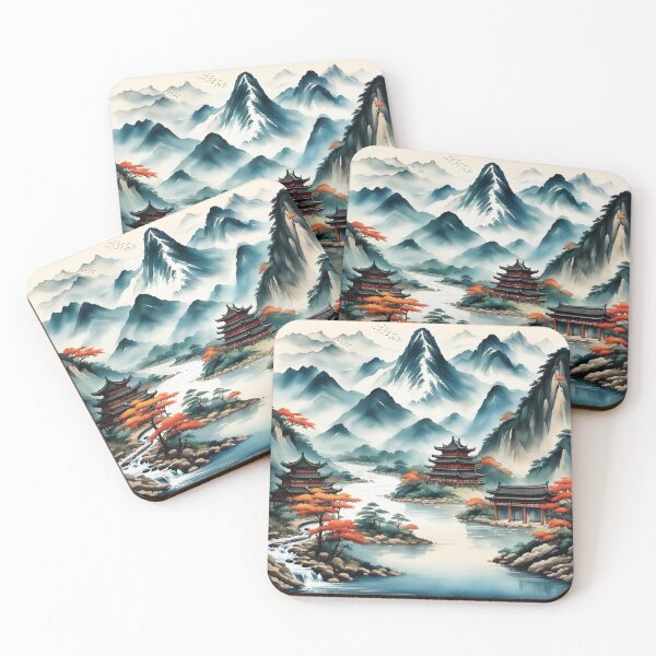 Item preview, China mountain and river designed and sold by JackFreestone.