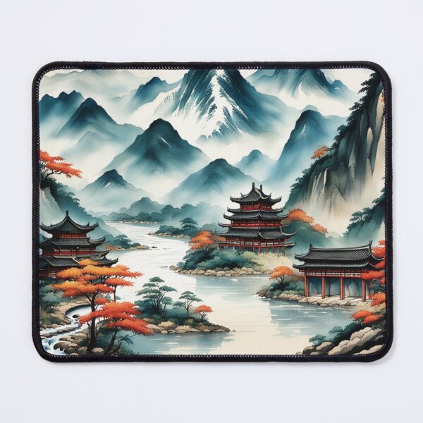 Item preview, China mountain and river designed and sold by JackFreestone.