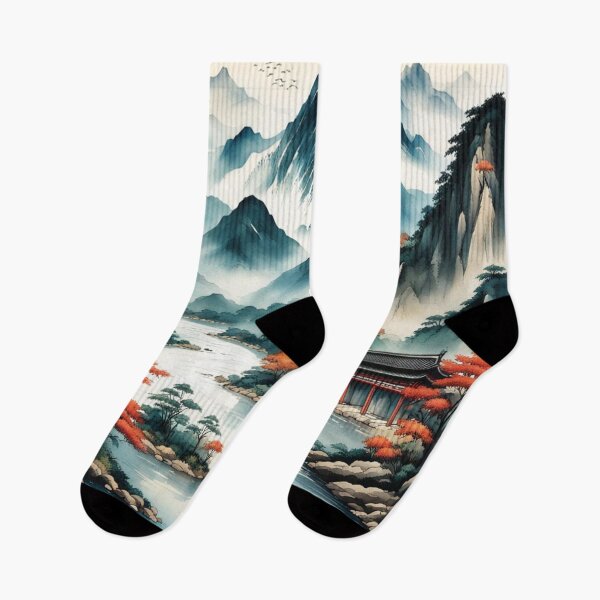 Item preview, China mountain and river designed and sold by JackFreestone.