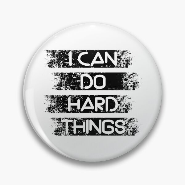 Item preview, I Can Do Hard Things designed and sold by Hairball-Pets.