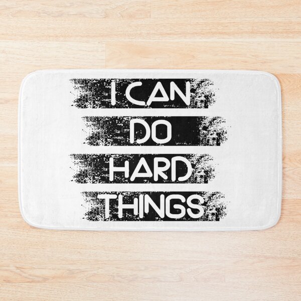 Item preview, I Can Do Hard Things designed and sold by Hairball-Pets.