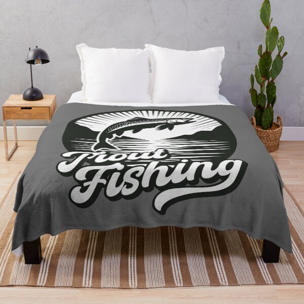 Item preview, Trout Fishing - Best Vintage Saltwater Fisherman Graphic designed and sold by Daqomm.